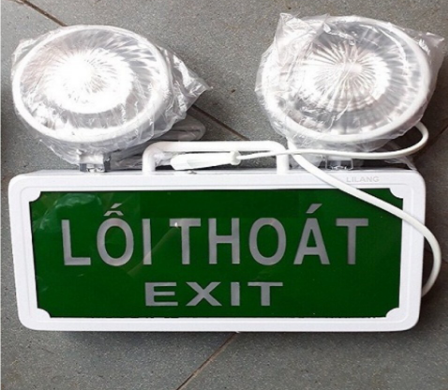 Đèn sự cố kết hợp exit LED - khẩn cấp emergency - thoát hiểm