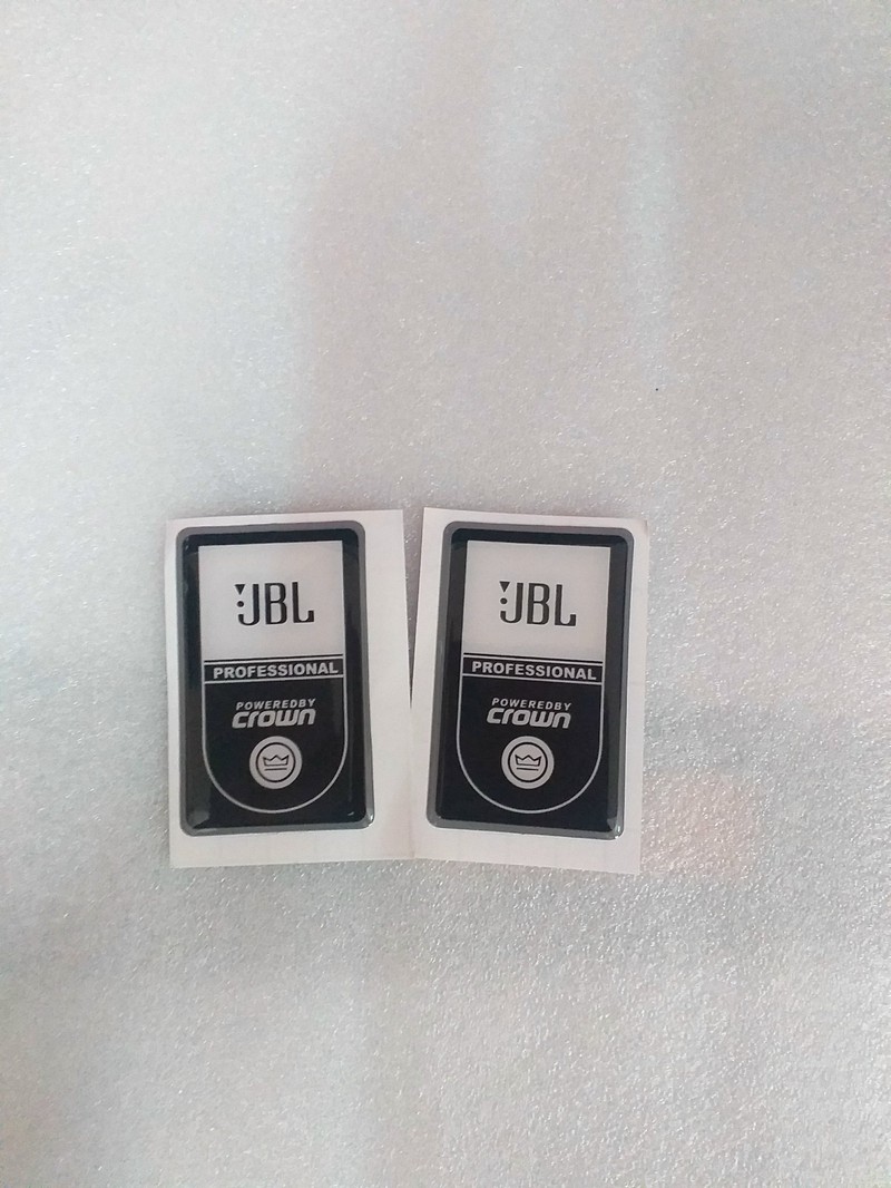 Tem dán thùng loa JBL Crown, giá 2 tem