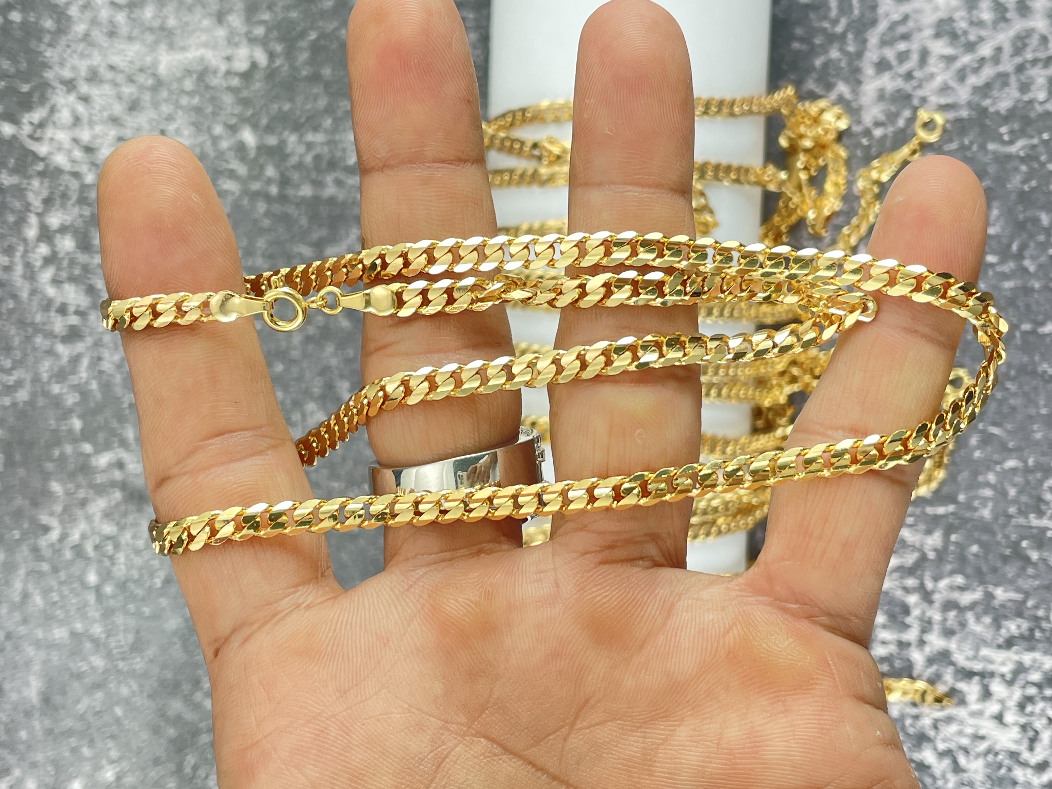 [HCM]DÂY CHUYỀN NAM NỮ MẠ VÀNG 18K CAO CẤP - DC036L95