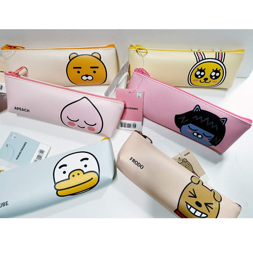 KAKAO FRIENDS MINI PENCIL CASE APEACH/RYAN/MUZI/TUBE/NEO
