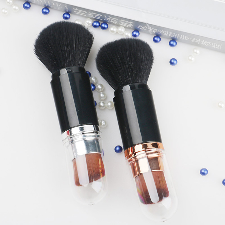 Bộ Đôi Cọ Tán Phấn Phủ - Cọ Tán Kem Nền Mini Tiện Dụng