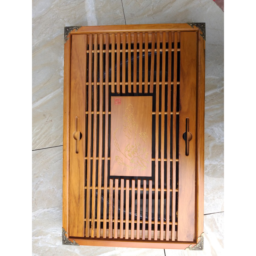 Khay trà gỗ loại lớn