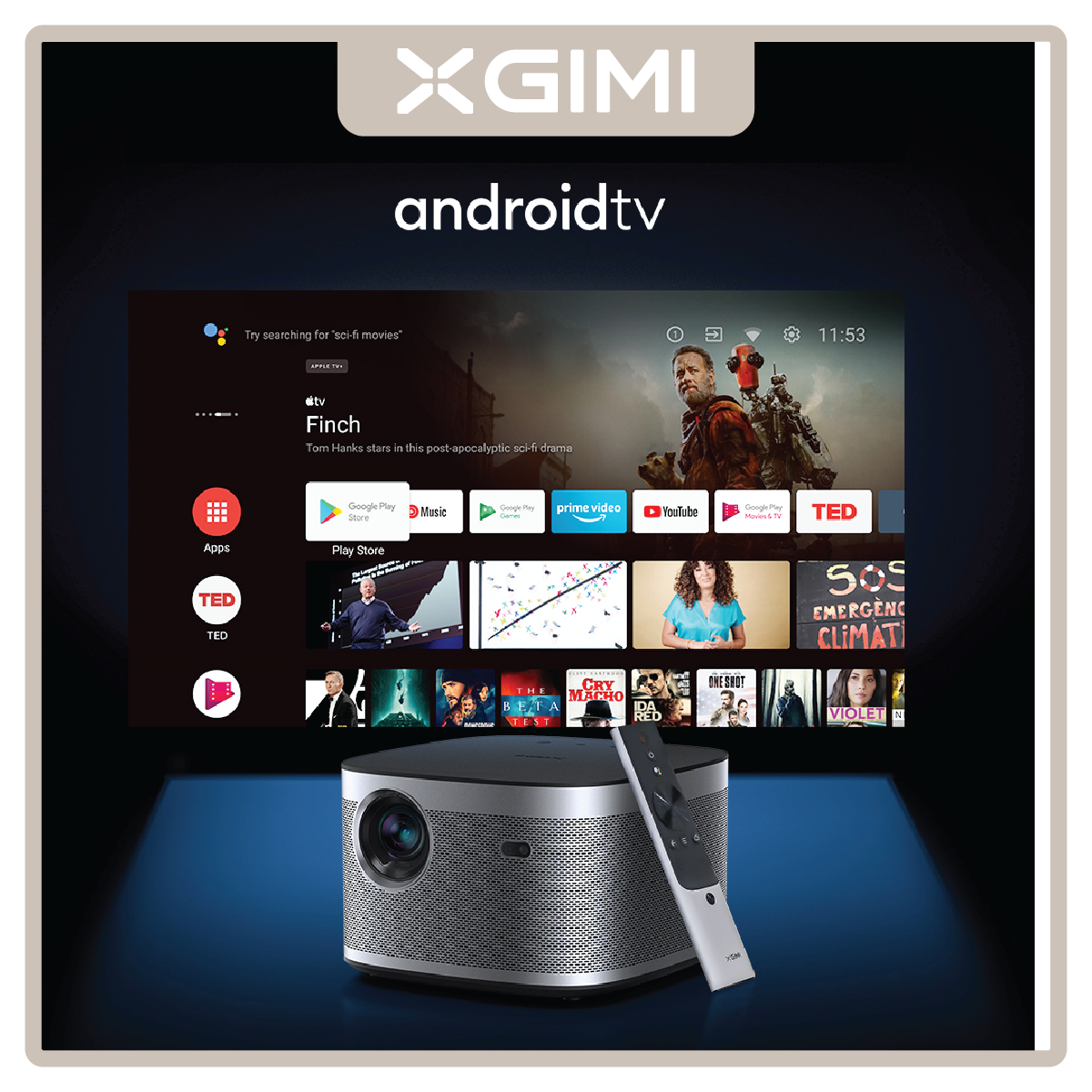 Máy Chiếu Thông Minh XGIMI Horizon- bản quốc tế