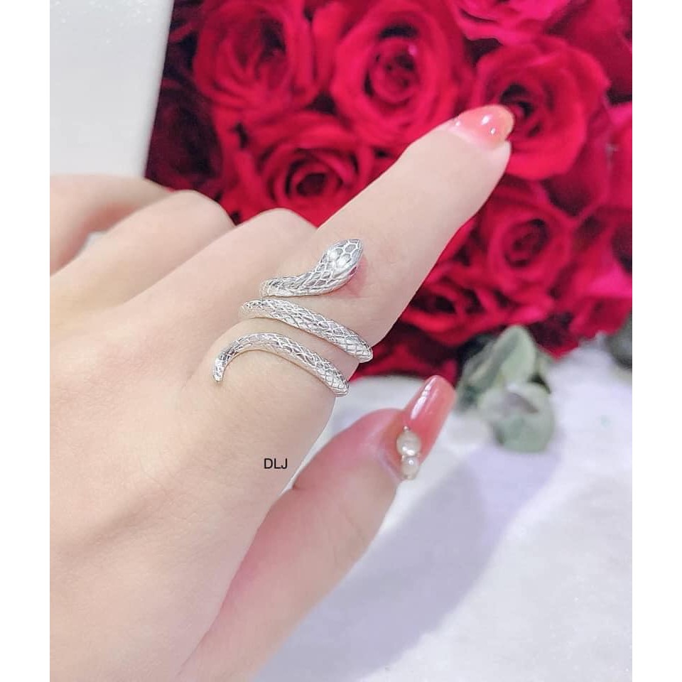 Nhẫn Rắn Bạc Cực Hot