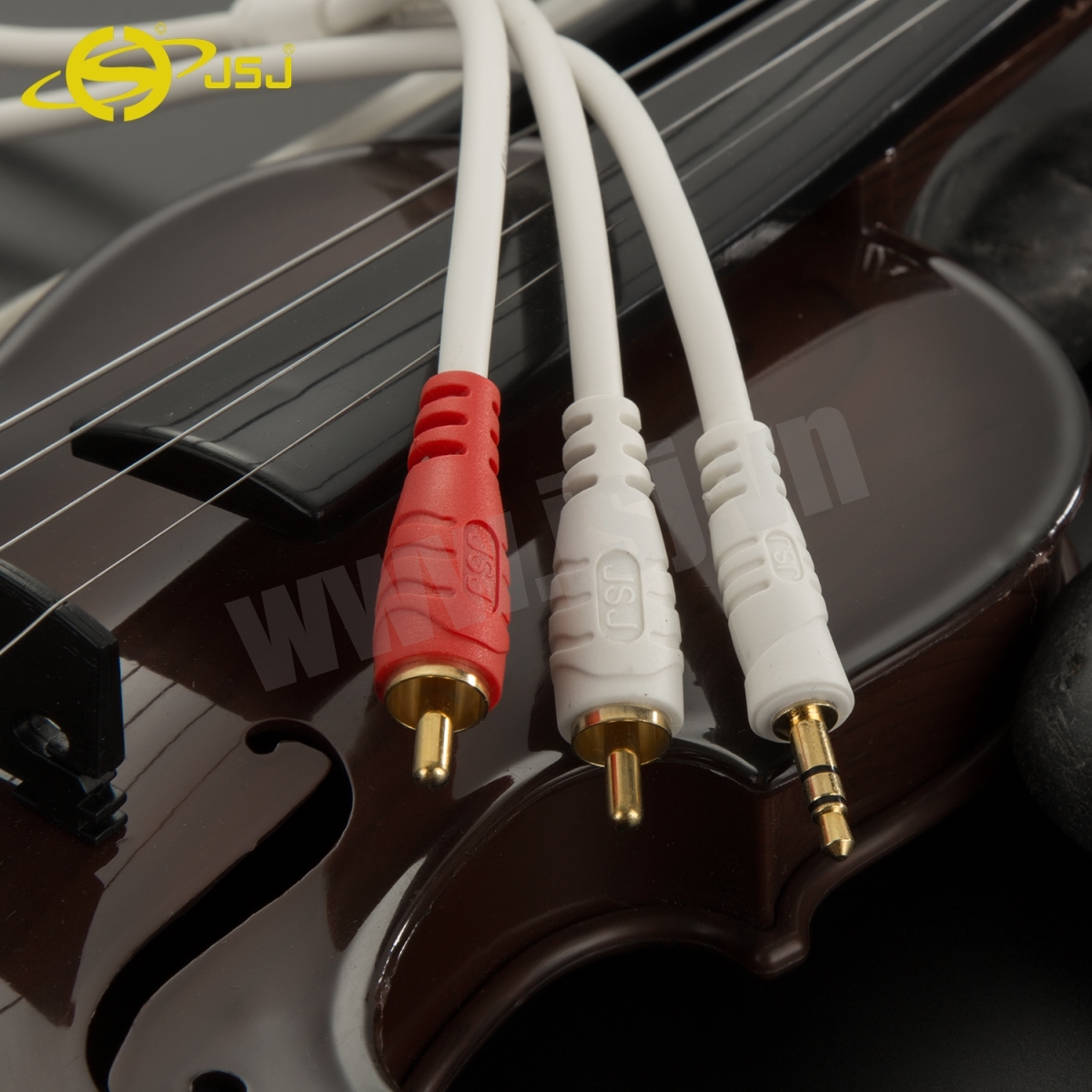 [HCM]Dây Tín Hiệu 3 Li (3.5mm) Ra 2 AV Dài 3m JSJ-3321