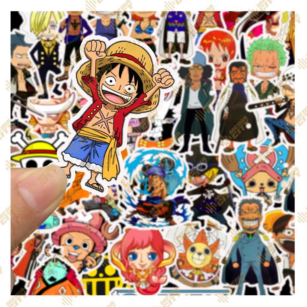 [] miếng dán One Piece 2021 graffiti One Piece hoạt hình dán vali