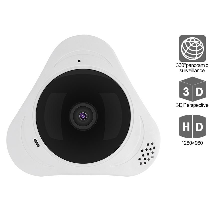 Camera WIFI YooSee Giám Sát Mini Ốp Trần, Tường VR360