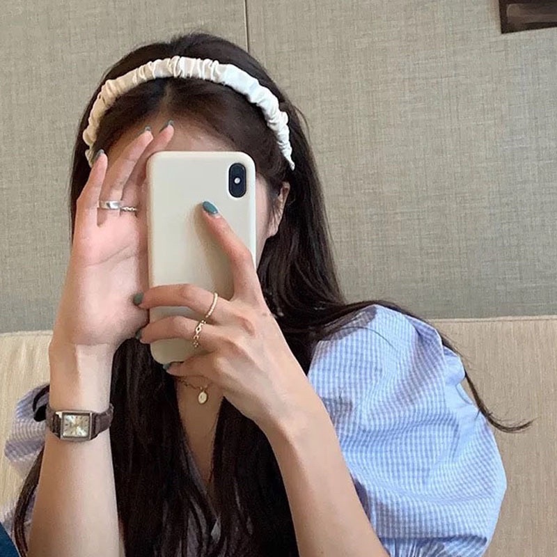 Bờm tóc chun bản nhỏ Headband