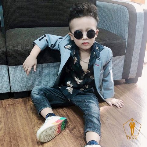 Aó Vest Trẻ Em, Bé Trai, Con Nít Cao Cấp - Trần