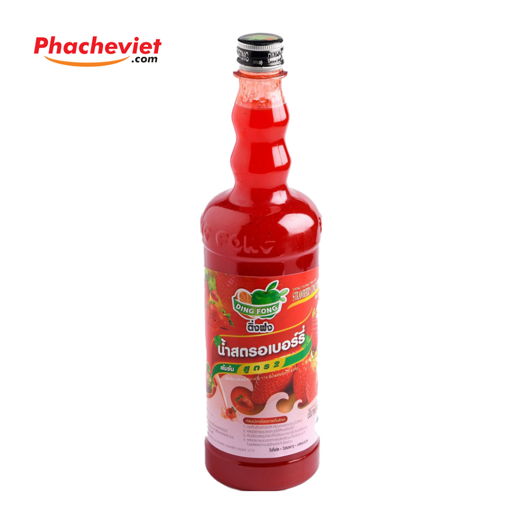 Syrup Ding Fong Đủ Mùi 760ml