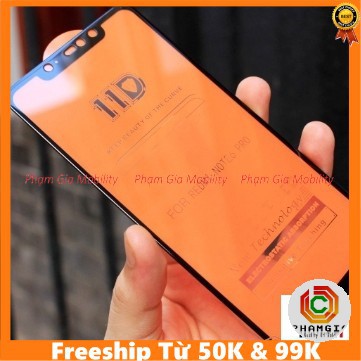 Kính cường lực full màn Xiaomi Note 6 Pro/Mi A2 lite đẹp, full