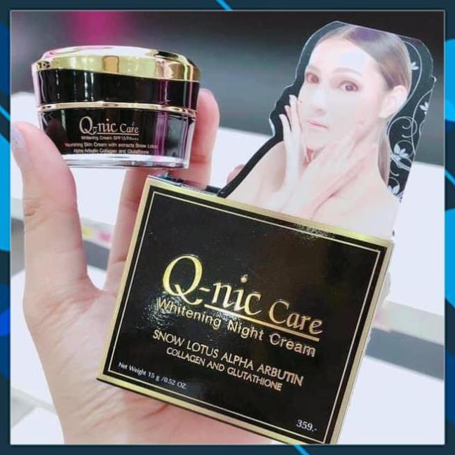 (Chính Hãng) Kem dưỡng da mặt trong Q-Nic Care Whitening Night Cream Thái Lan q Nic