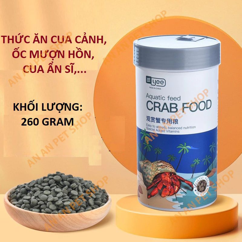 Thức Ăn Sâu Canxi cho Ốc 50gr