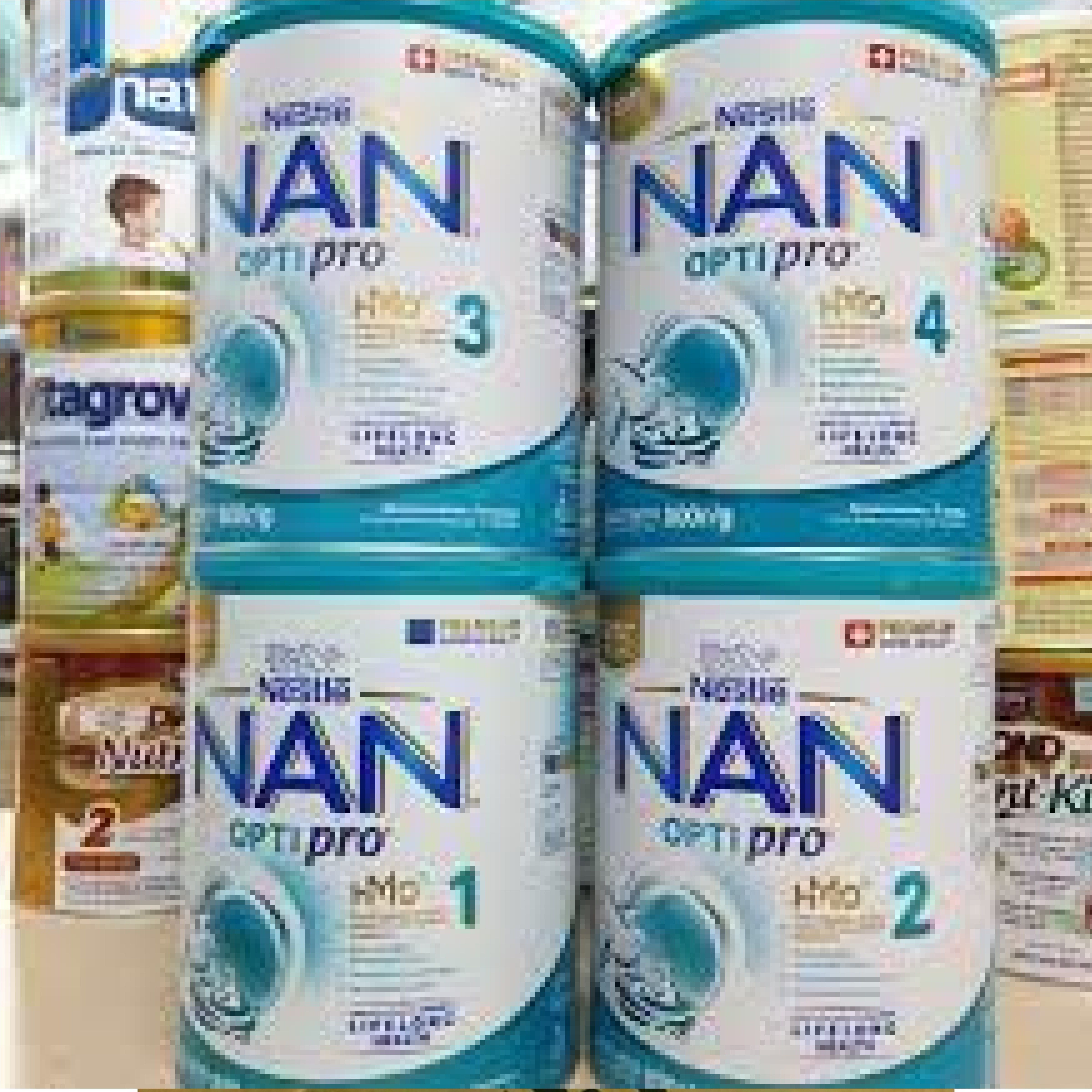 Sữa NAN Nga số3 HMO( Mẫu mới)
