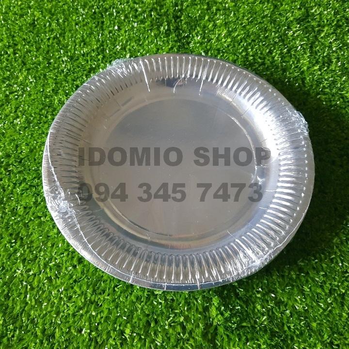 Đĩa Giấy Bạc 21cm- 10 cái