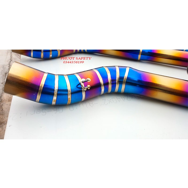 Cổ pô tăng R15V3 Titanium cao cấp
