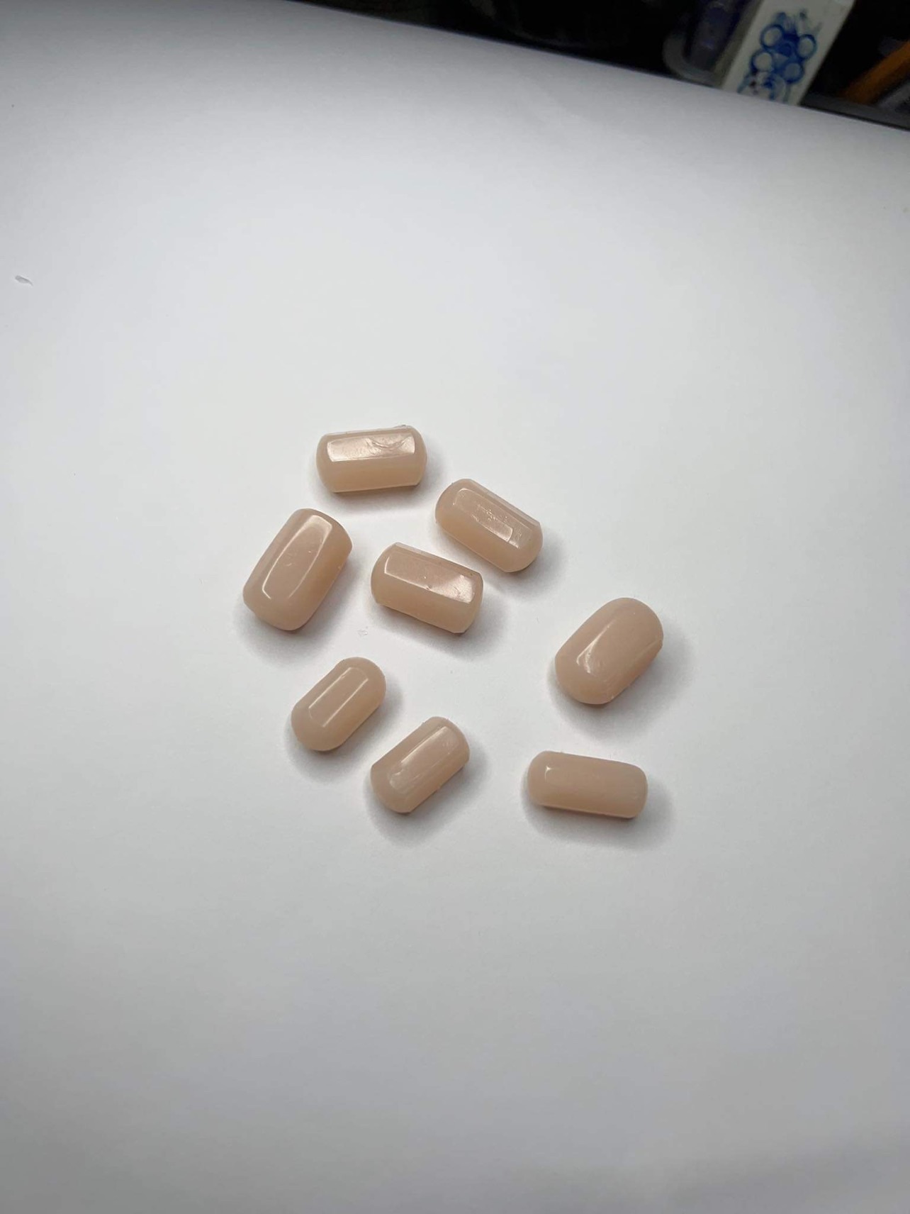 1v Bi Silicone Y Tế ( Lục 7x15mm ) - Dùng Găm Bi