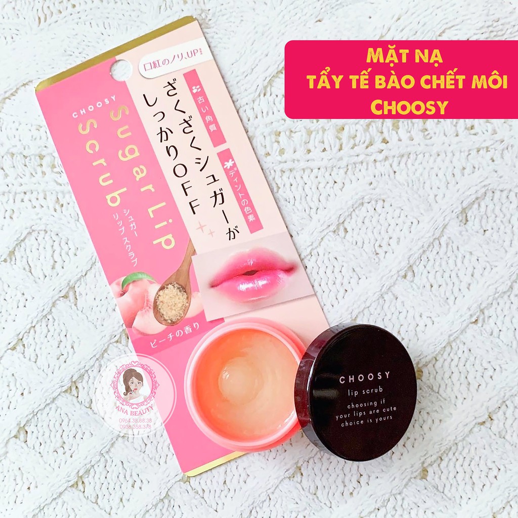 Mặt Nà Tẩy Tế Bào Chết Môi Choosy