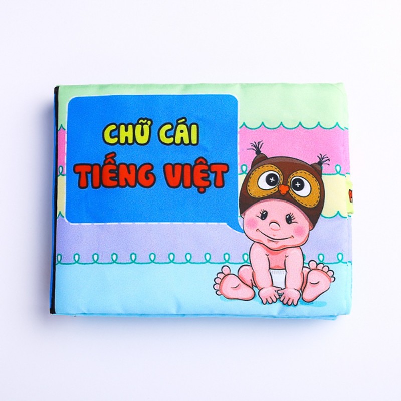 Mua Sách vải Pipo kích thích trí não cho bé : Chữ cái Tiếng Việt
