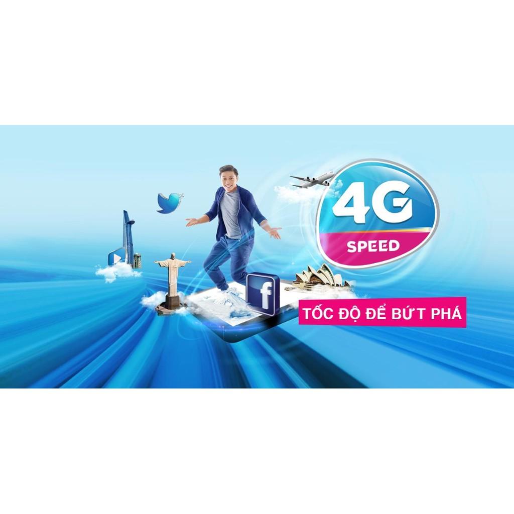 Sim 4G Vinaphone trọn gói 01 năm D900, 9Gb tháng.
