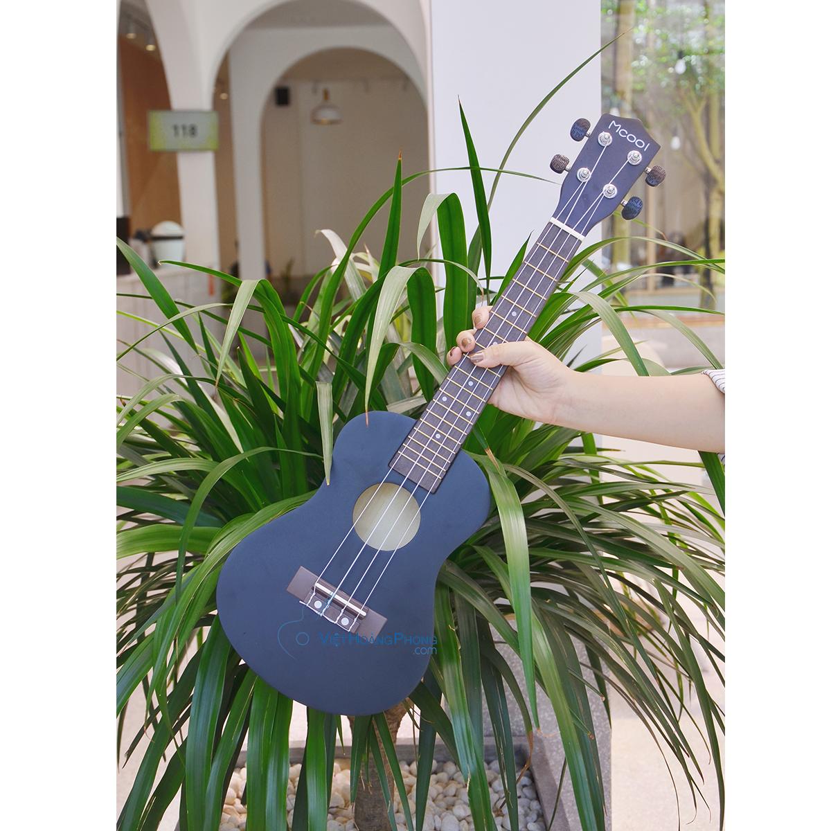 [HCM]Đàn Ukulele Concert Gỗ 23inch tặng 4 phụ kiện (Bao Sách Dây dự phòng Phím gảy) - HappyLive Shop