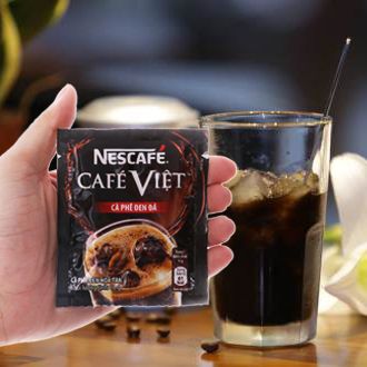 Cà phê hòa tan Nescafé café Việt cà phê đen đá (Bịch 35 gói x 16g)