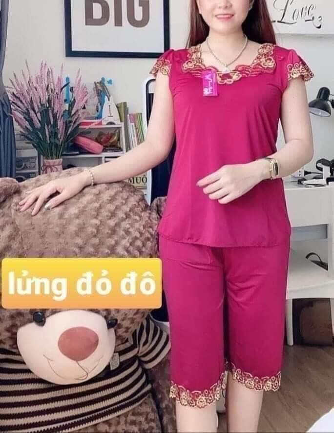 [FreeshipMAX] [HCM]ĐỒ BỘ LỬNG MẶC NHÀ THUN LẠNH SIZE TỪ 40-75KG