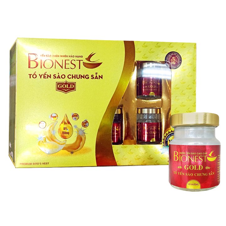 Yến sào Bionest Gold cao cấp - hộp quà