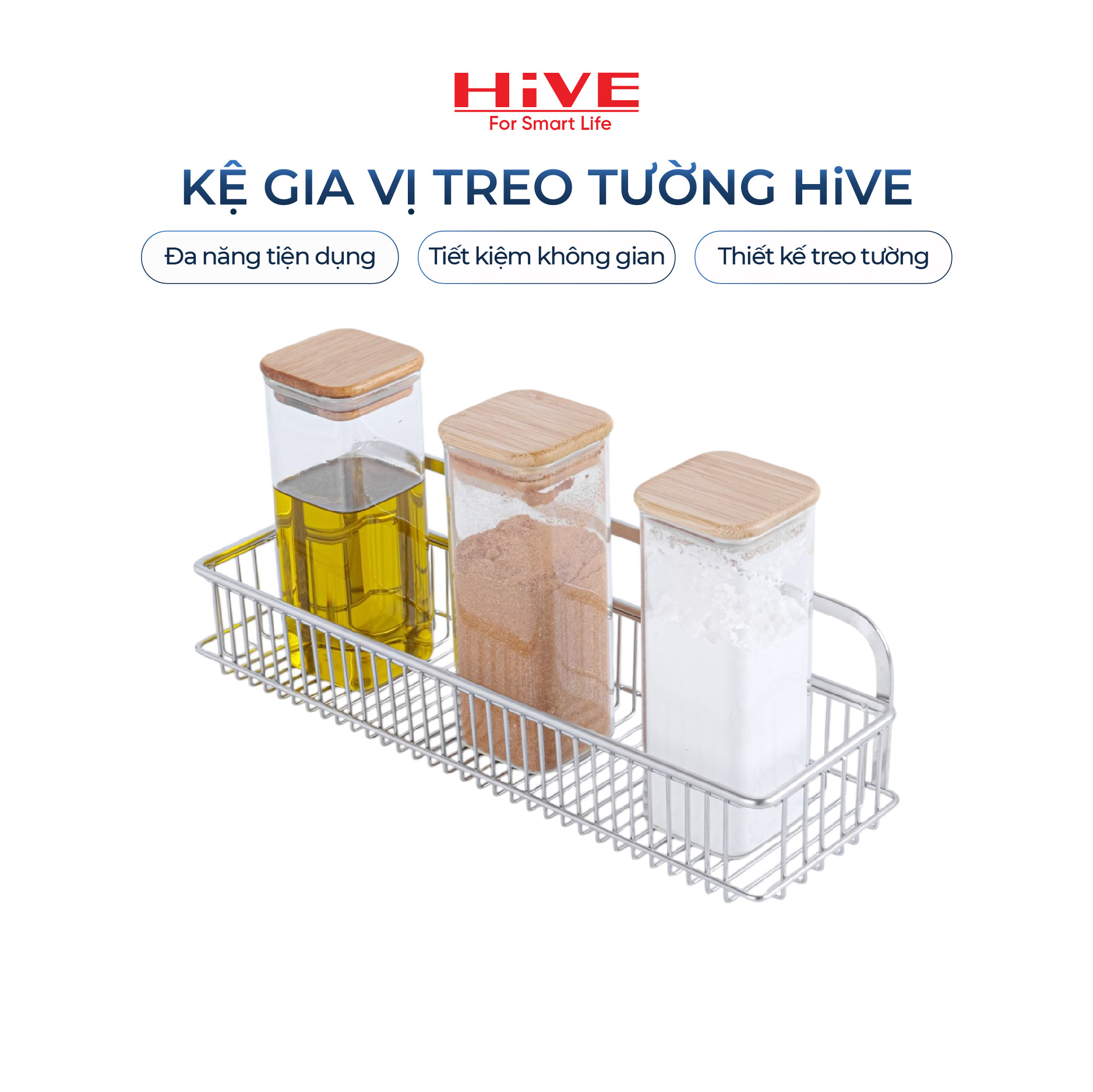 Kệ gia vị treo tường HiVE HS