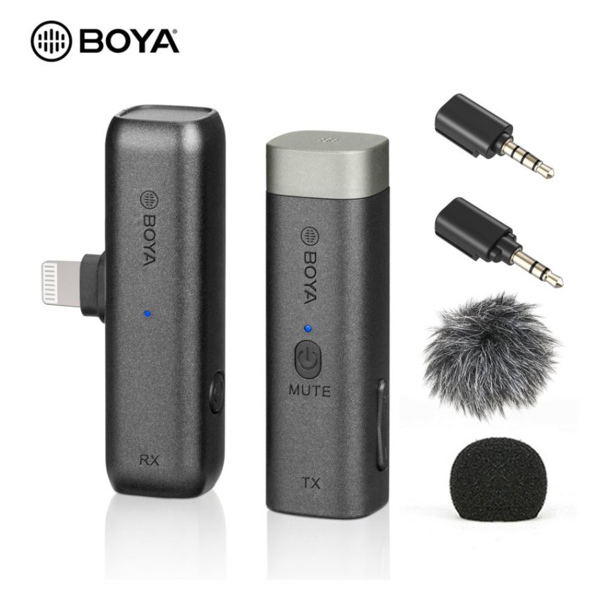 Micro Không Dây True-Wireless Boya BY WM3D