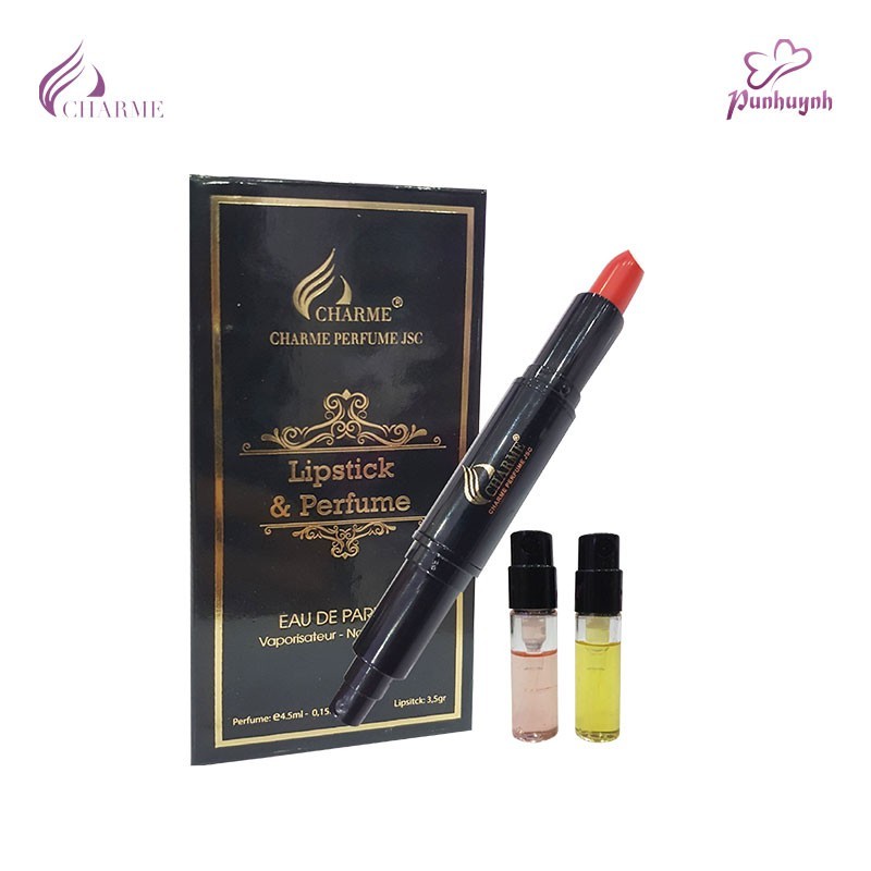 Set son và nước hoa Charme Lipstick & Perfume