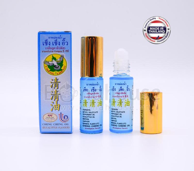 Dầu Gió Lăn Thảo Dược Cheng Cheng Oil Thái Lan 5ml