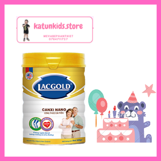 Sữa Bột LACGOLD CANXI NANO lon 900g