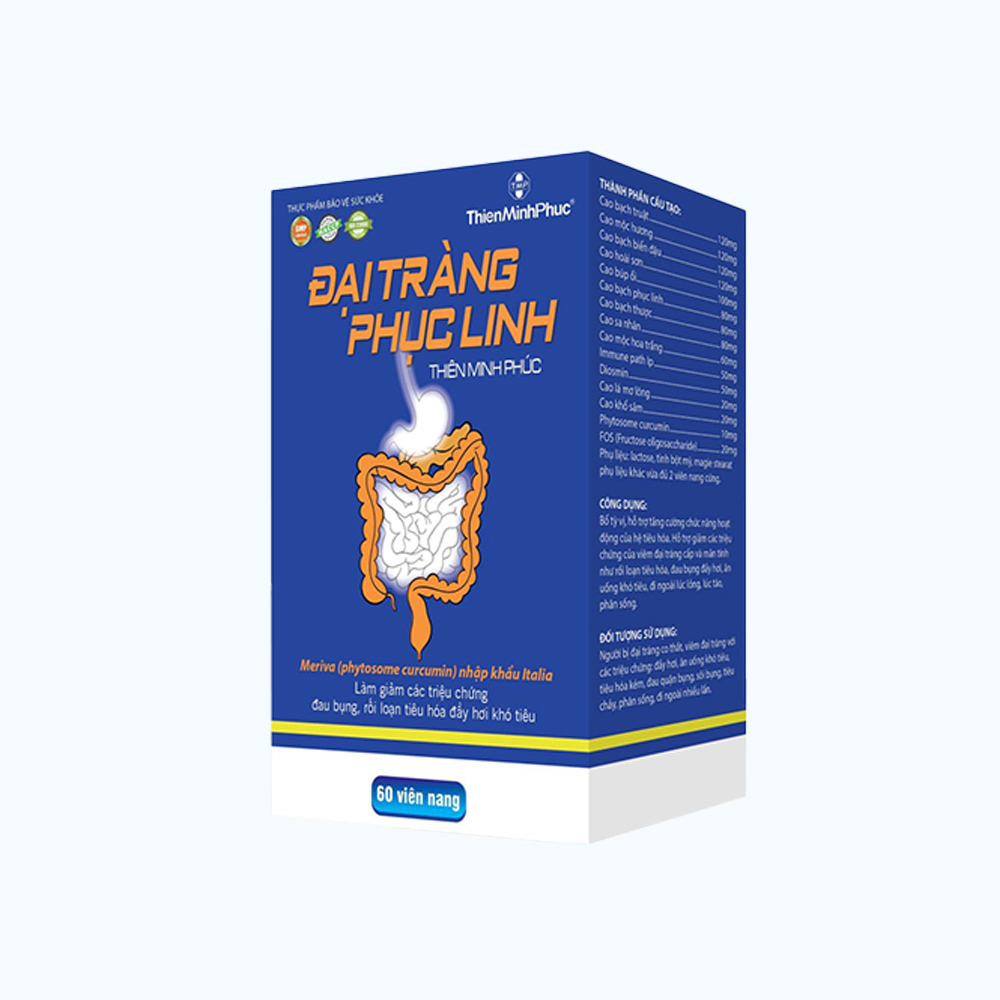 Đại tràng Phục Linh Thiên Minh Phúc (Hộp 60 viên)