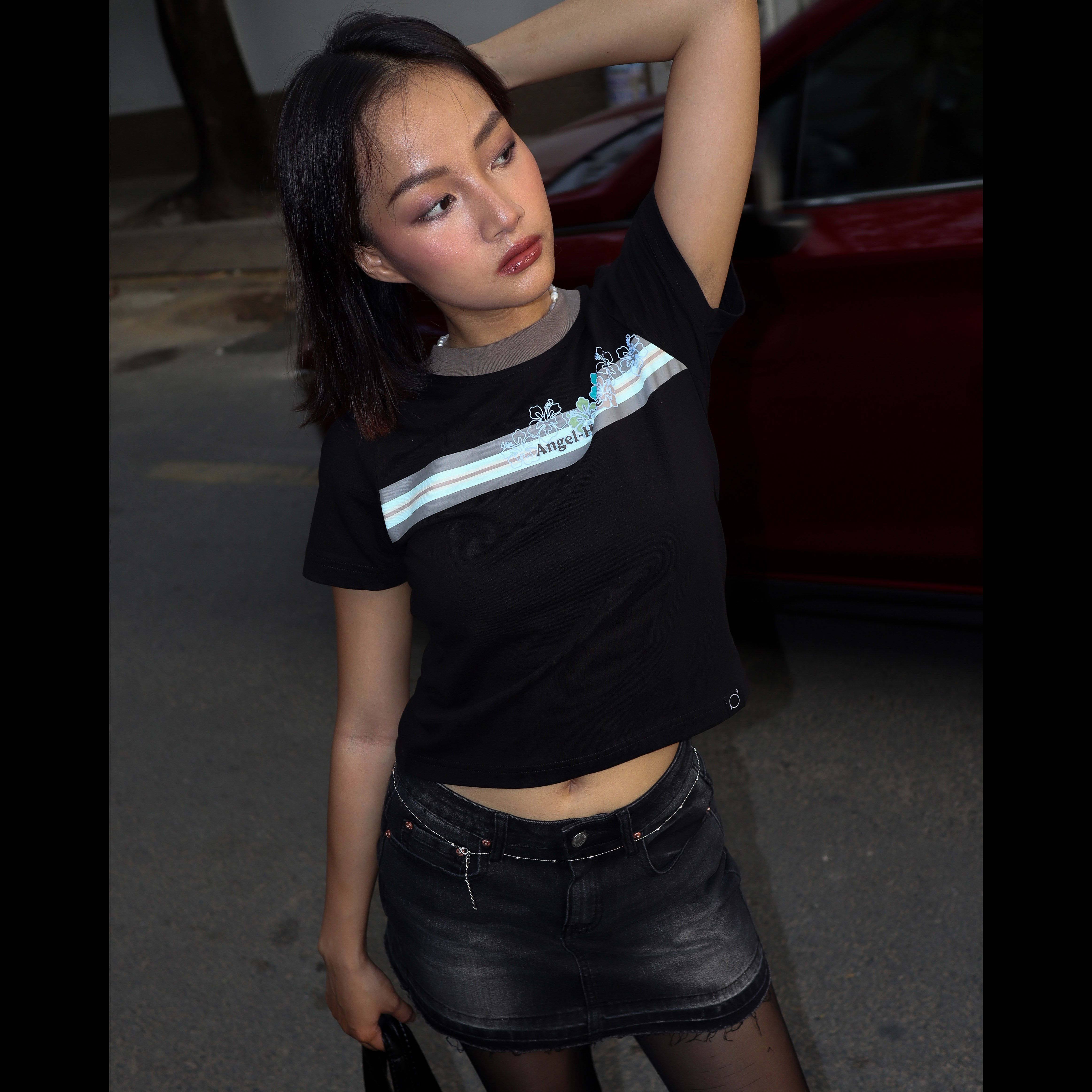 Áo Thun Nữ Babytee PRADIES Hibicus