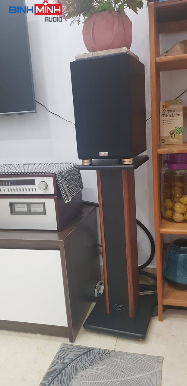 Chân loa gỗ chống rung Venza BM 80 (cao 80cm nâng cấp chân đinh chống rung)