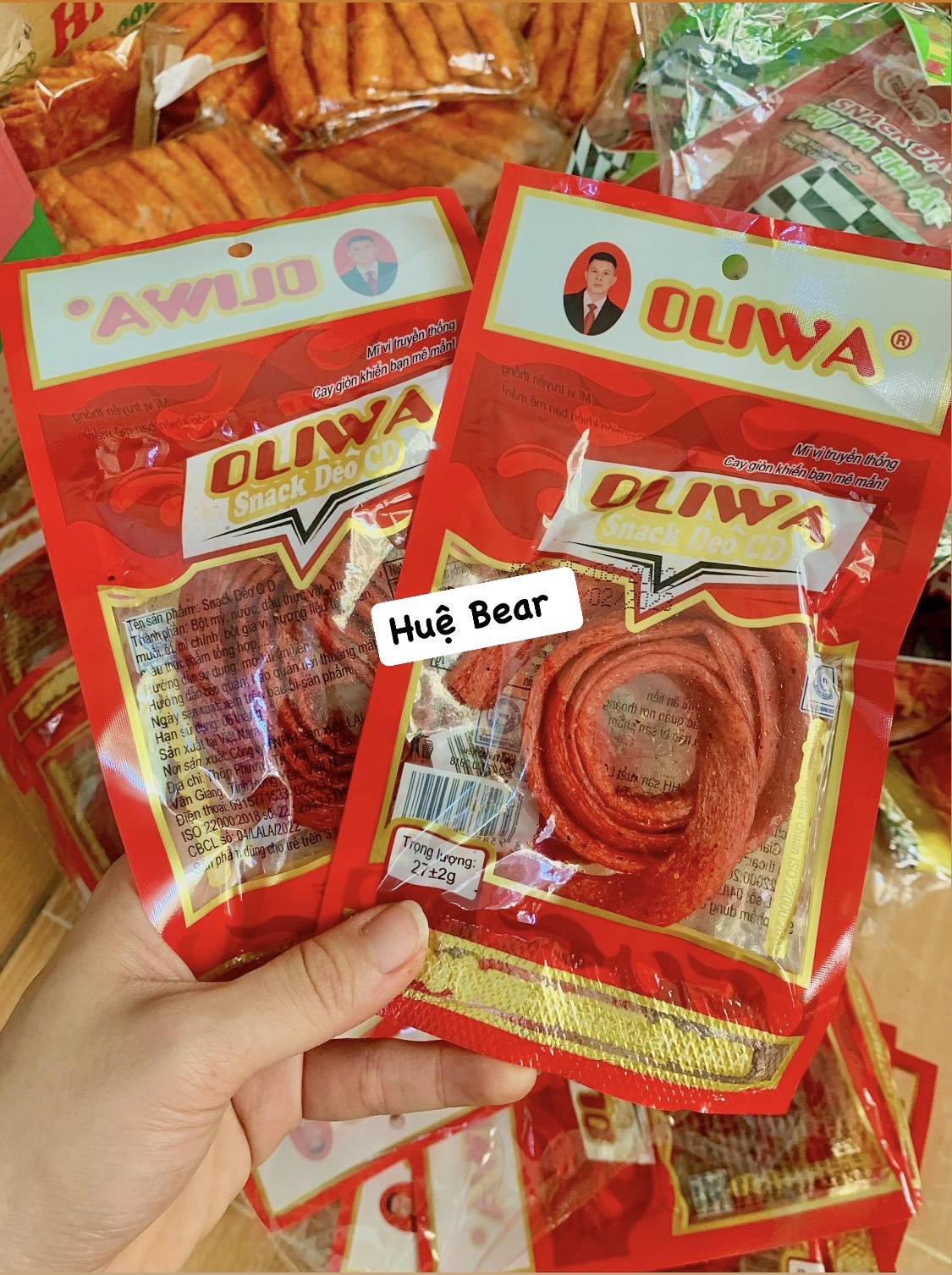 Bịch 30goi snack dẻo CD