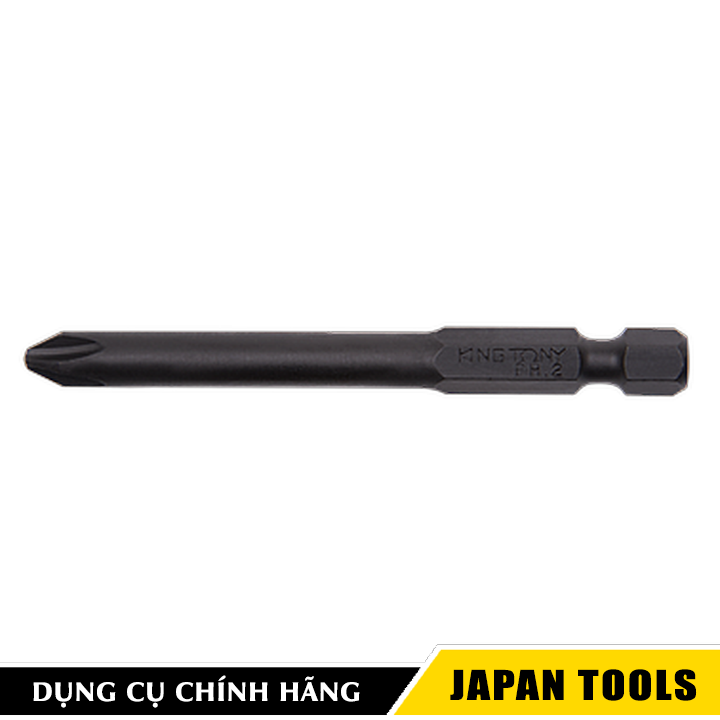 Mũi vít bake 1 đầu ph2x90mm kingtony 719002p | japan tools