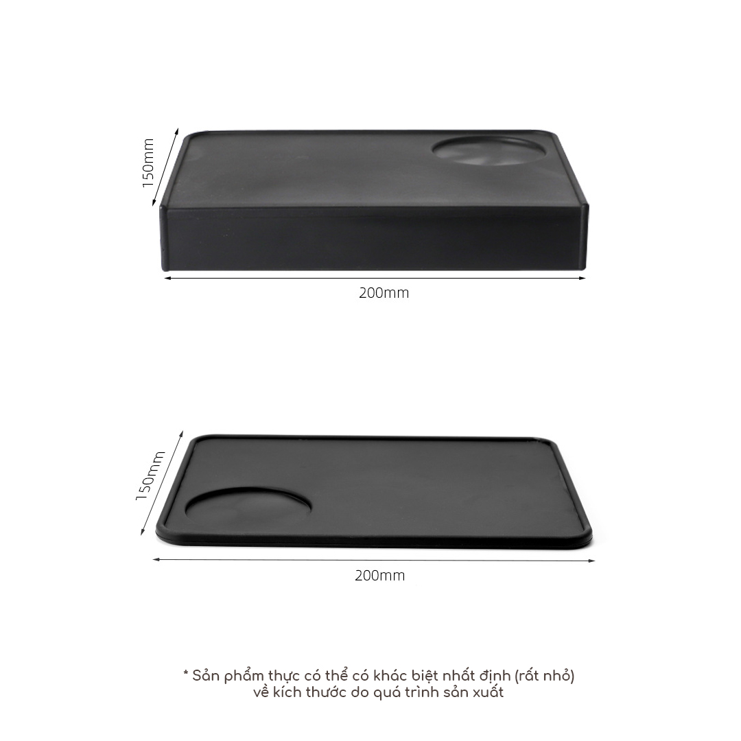 Thảm bar silicon phẳng lót dụng cụ pha chế | Tamping Mat Espresso