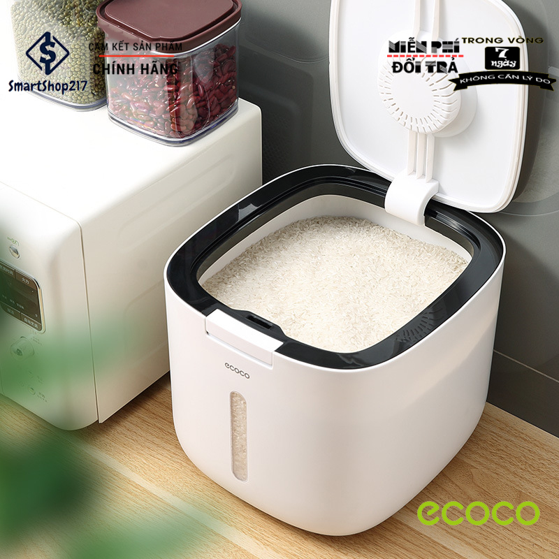 Thùng Đựng Gạo Cao Cấp - Thương Hiệu Nhật Bản ECOCO