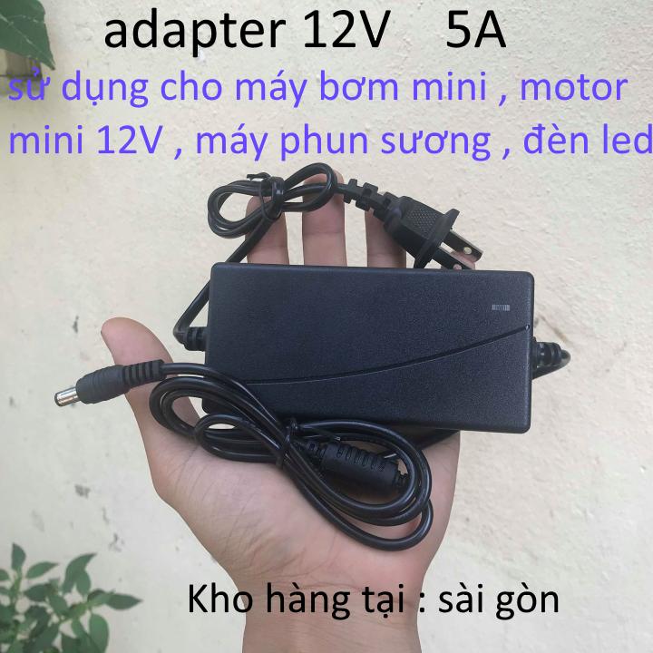 adapter chuyển nguồn 12v 5a
