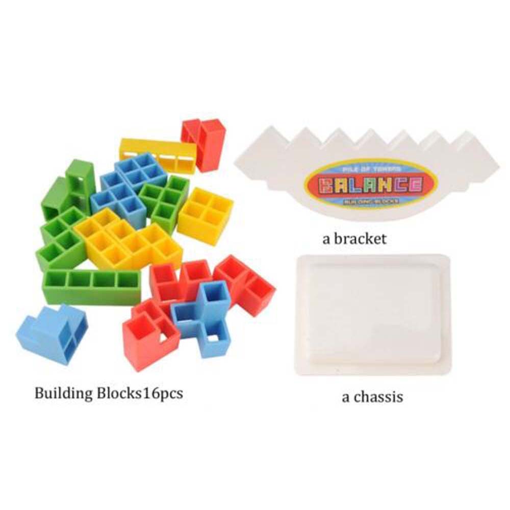 [On Sale] HOT Tetra Tower Game Stacking Blocks Balance Puzzle Assembly Bricks gift