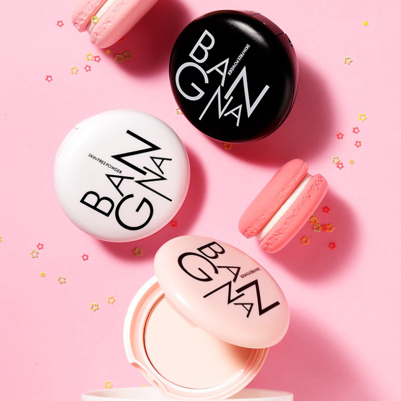 Phấn phủ kiềm dầu siêu mịn Ban Gna Powder 8g