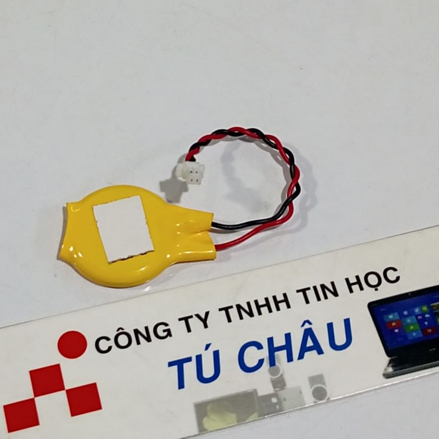 Pin Cmos 2032, CR2032 - 3V (Dây 2 sợi 2 lổ) / Kích thước đầu cắm: 3.0mm x 2.0mm