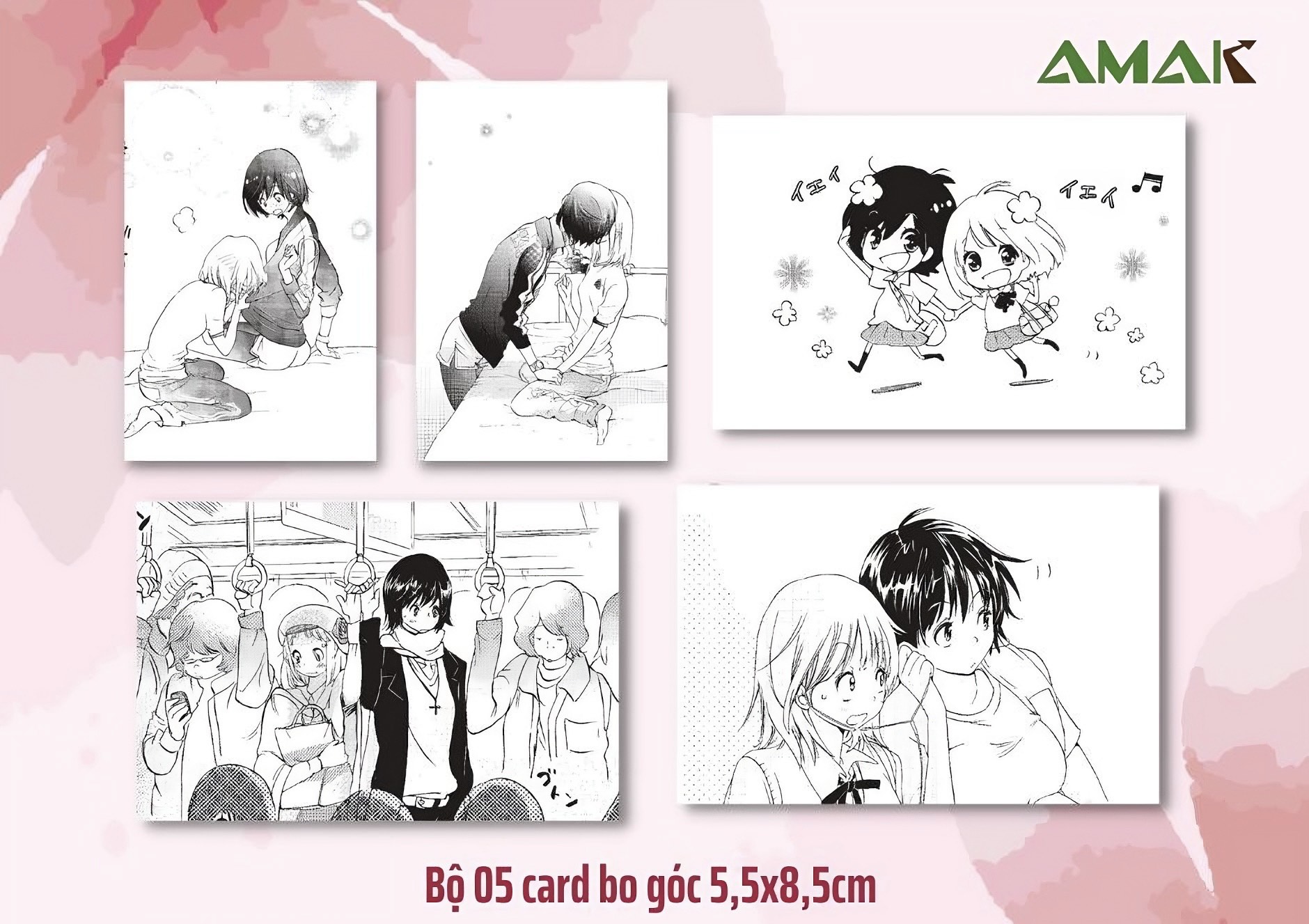 Kase và bìm bìm biếc - amak books - manga - tặng kèm bookmark, postcard khi đặt online