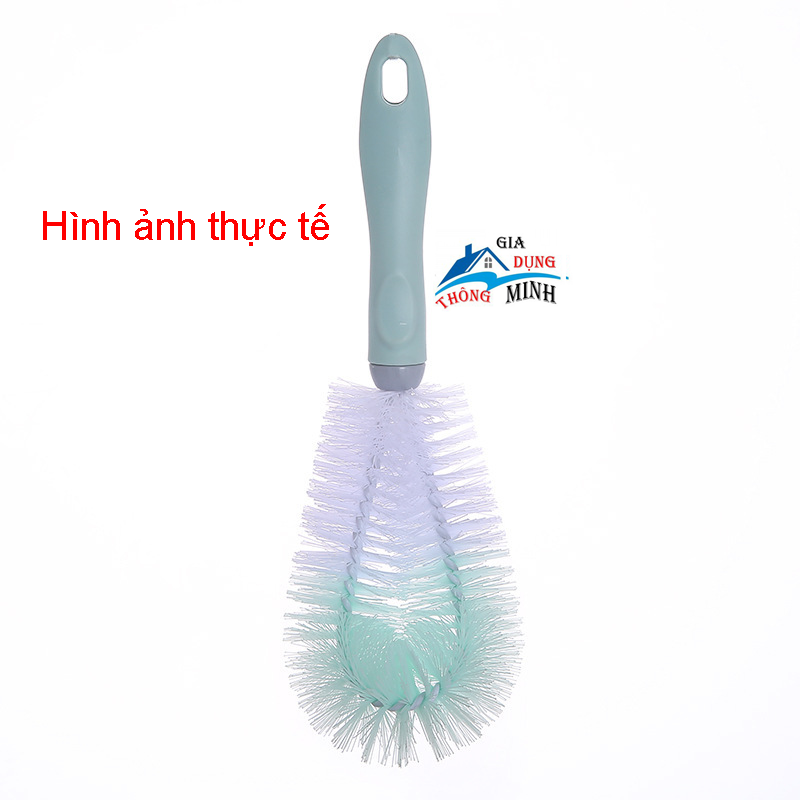 Chổi cọ rửa cốc bình ly đa năng, chổi cọ bình sữa đa năng