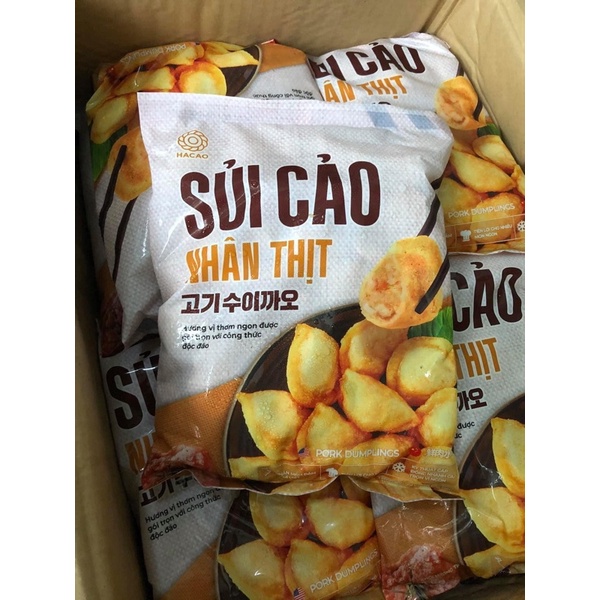 Sủi Cảo Nhân Thịt Foseca 500G (Giao Hàng Hn)