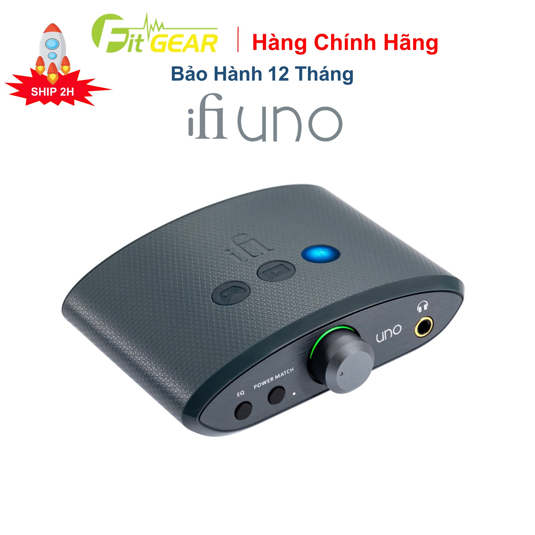 Bộ Giải Mã Âm Thanh DAC/AMP desktop iFi Uno