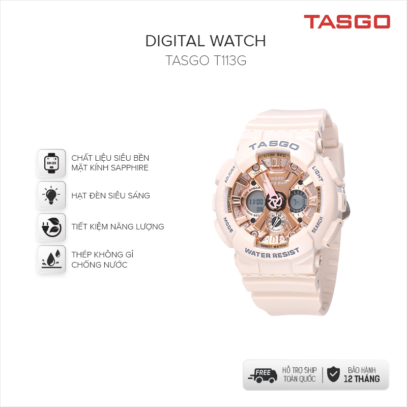 Đồng hồ thể thao nữ TASGO thiết kế tinh tế