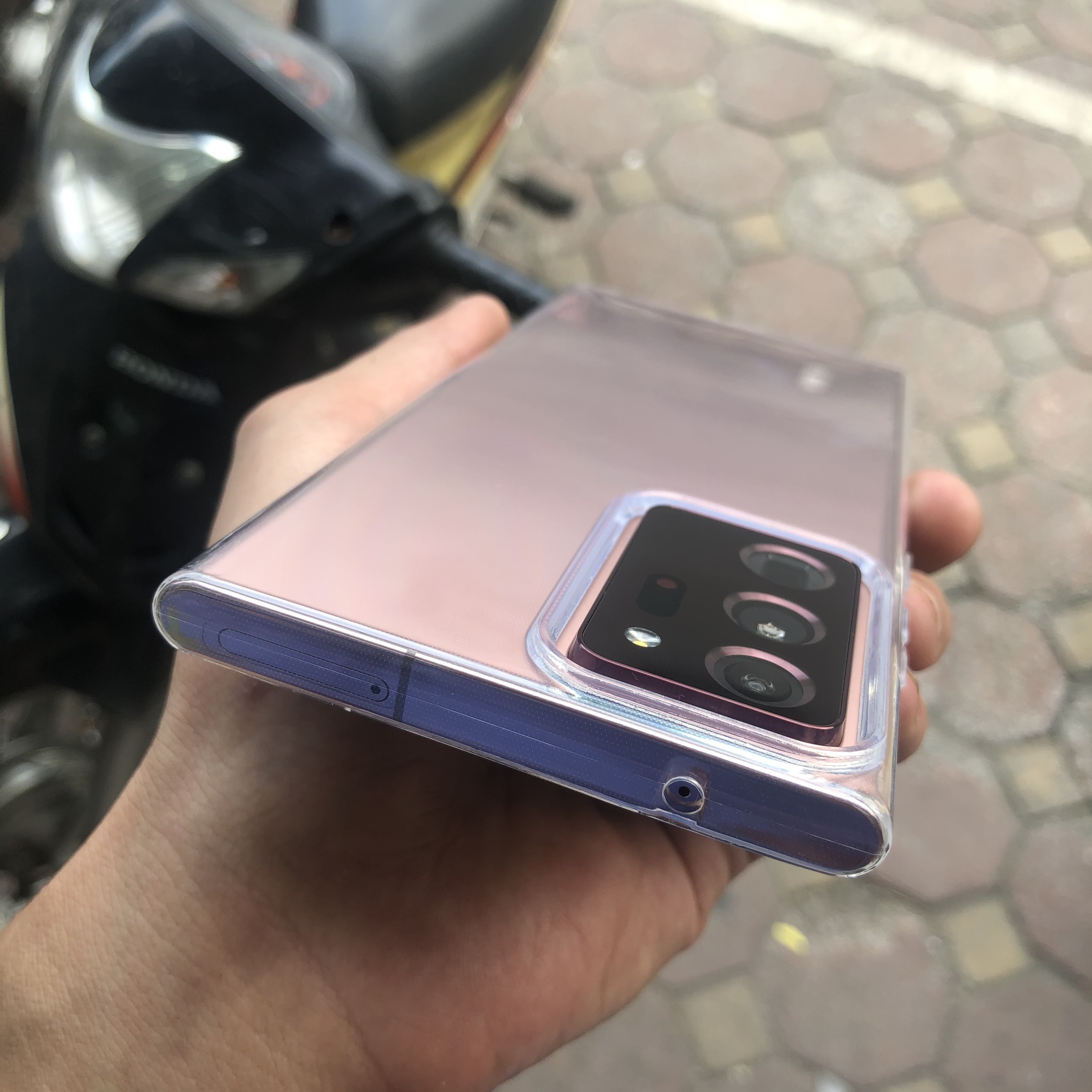 Ốp lưng Samsung Galaxy Note 20, Note 20 Ultra dẻo trong siêu mỏng 0.5 mm